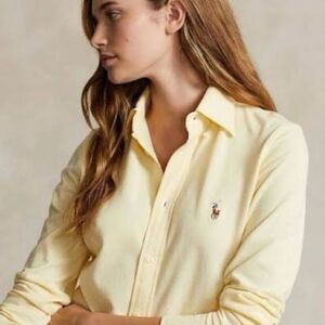 RE-WORKED RALPH LAUREN YELLOW OXFORD